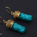 Palm Leaf Earrings