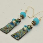 Ocean Inspired Earrings by BayMoonDesign