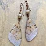 Ghost Moth Earrings