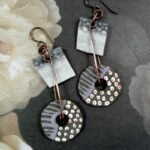 Night Snow earrings